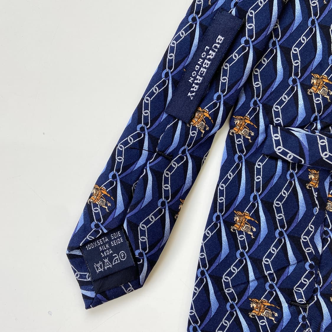 버버리 모노그램 명품 정품 넥타이 (Burberry) 상품이미지5