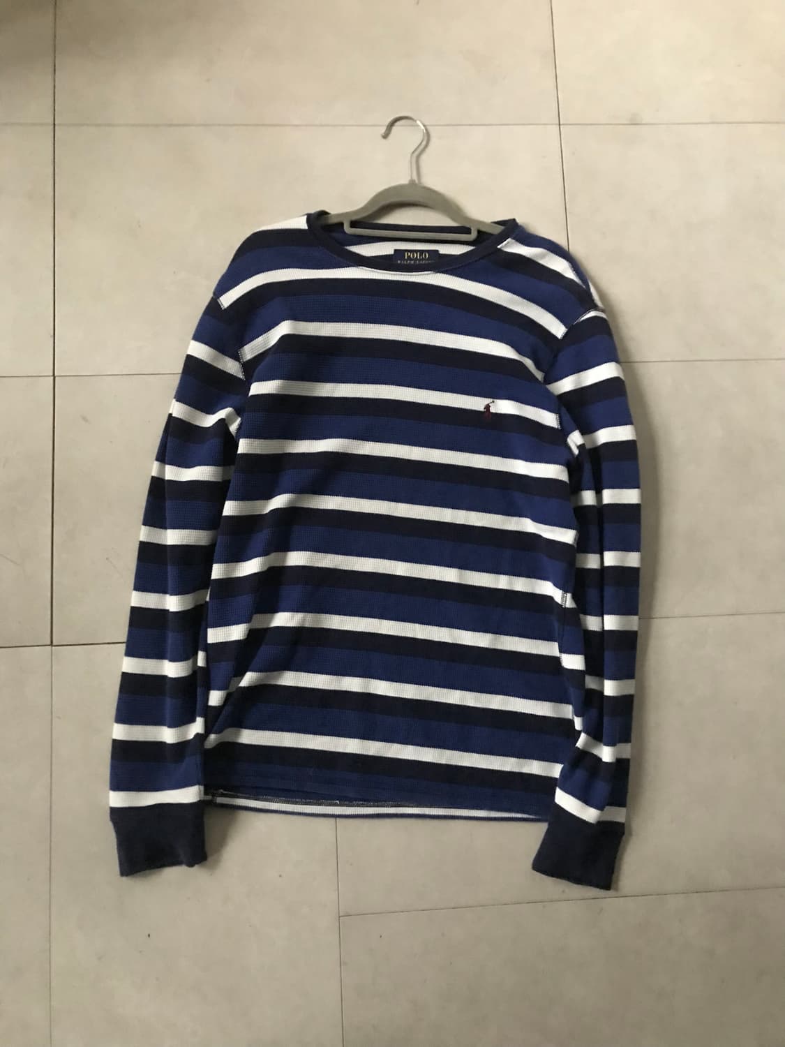 폴로 스트라이프 와플 롱슬리브 상품이미지8