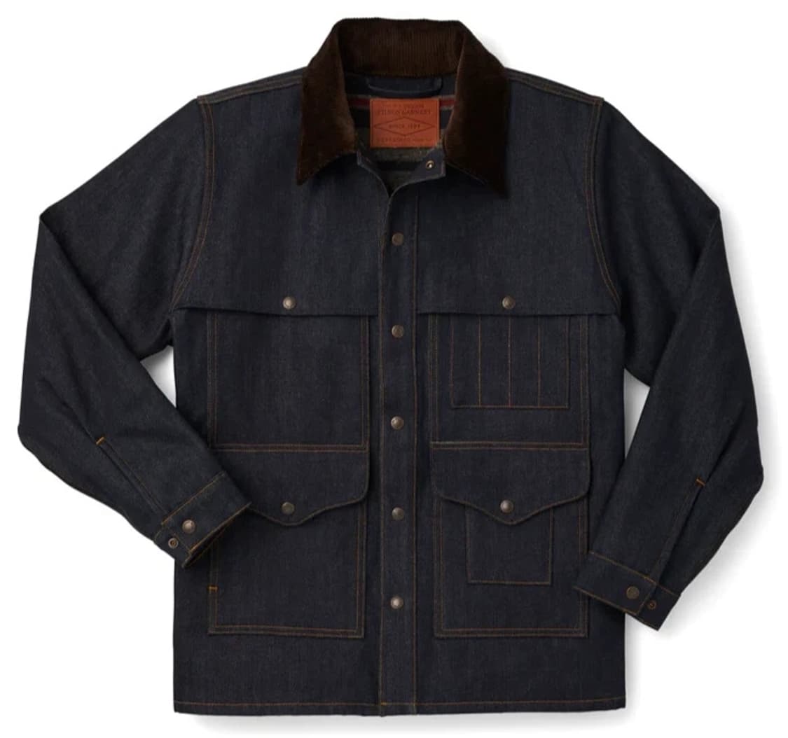 [M] 필슨 데님 더블 맥키노 매키노 크루저 자켓 Made In Usa 상품이미지7