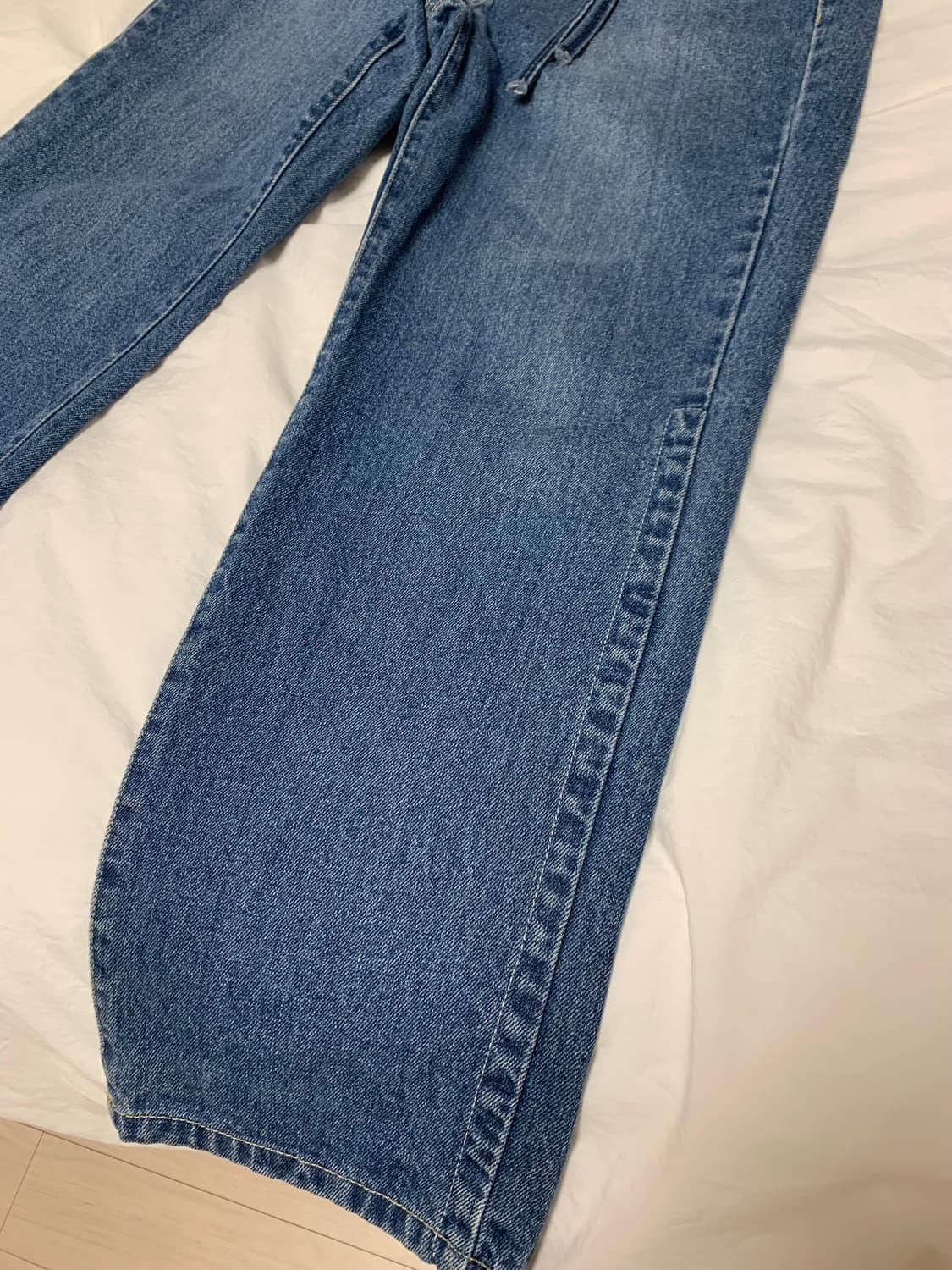 커스텀멜로우 세미와이드 워시드진 28 상품이미지3