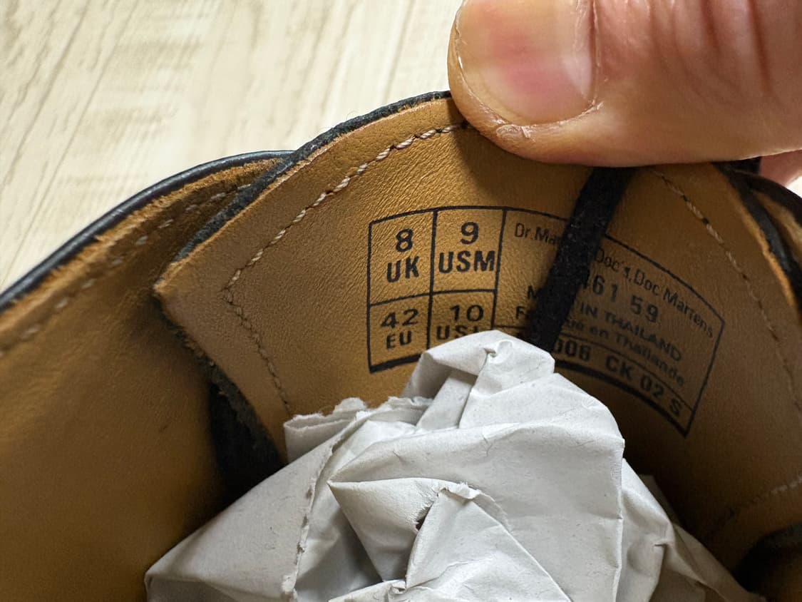 닥터마틴 1461 3홀 스무스 270 상품이미지7