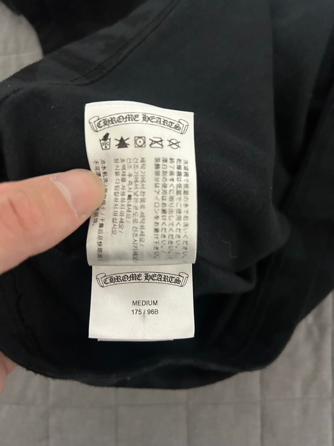 [M] 크롬하츠 세메터리 반팔 티셔츠  상품이미지5