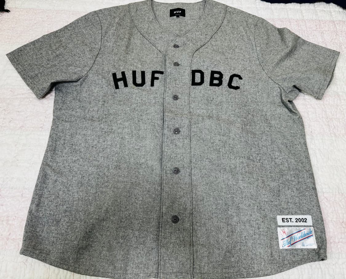 HUF 베이스볼 져지 2XL 상품이미지1