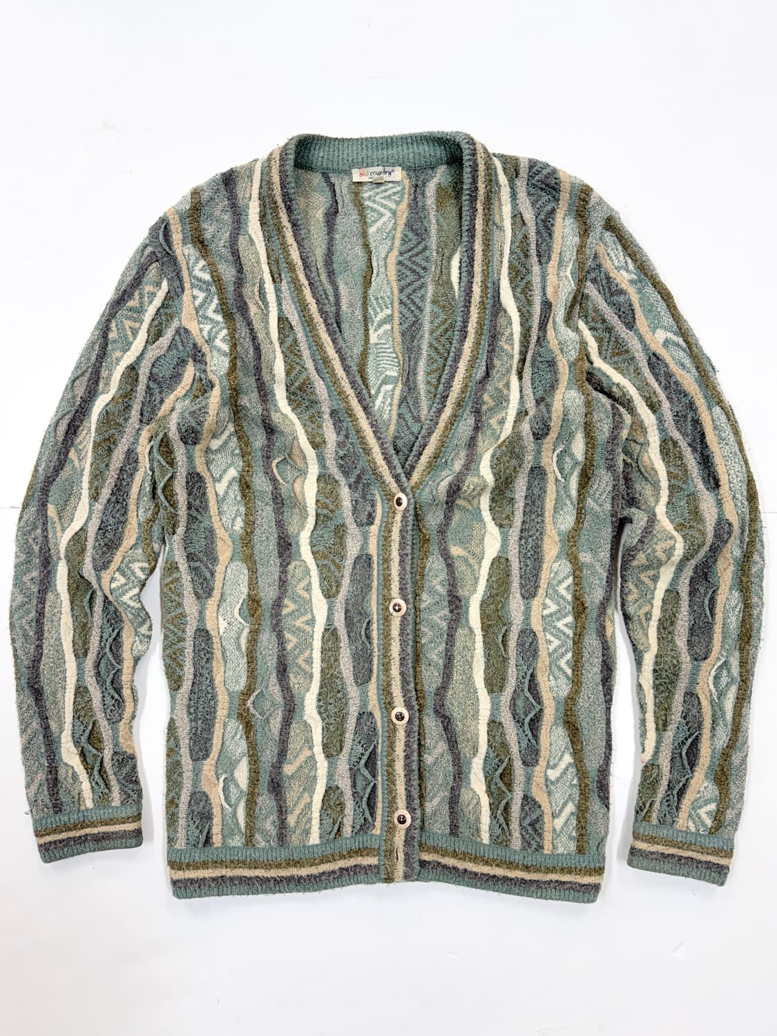 Old Country 빈티지 니트 가디건 상품이미지1