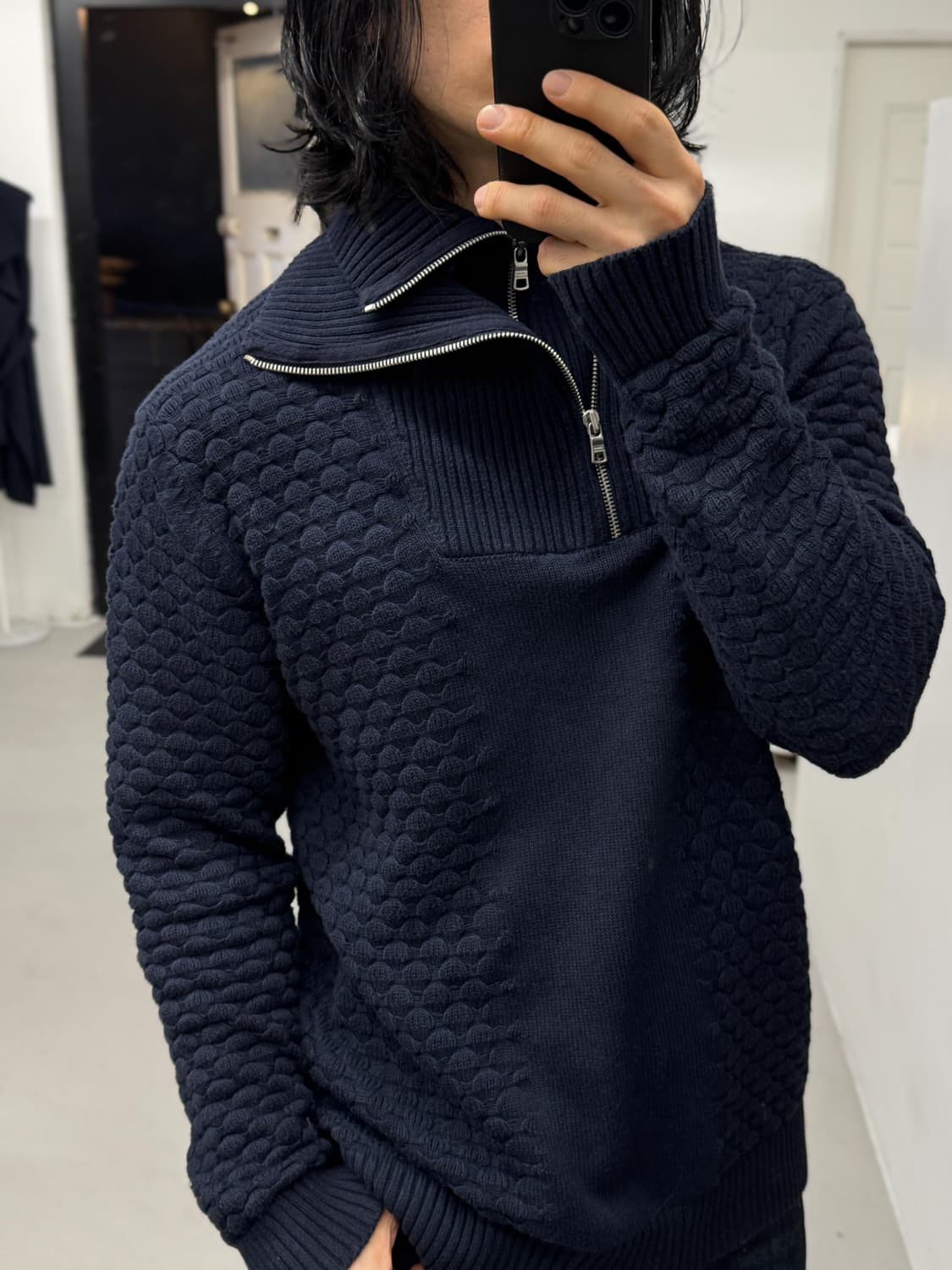 아르마니 집업 스웨터 상품이미지6