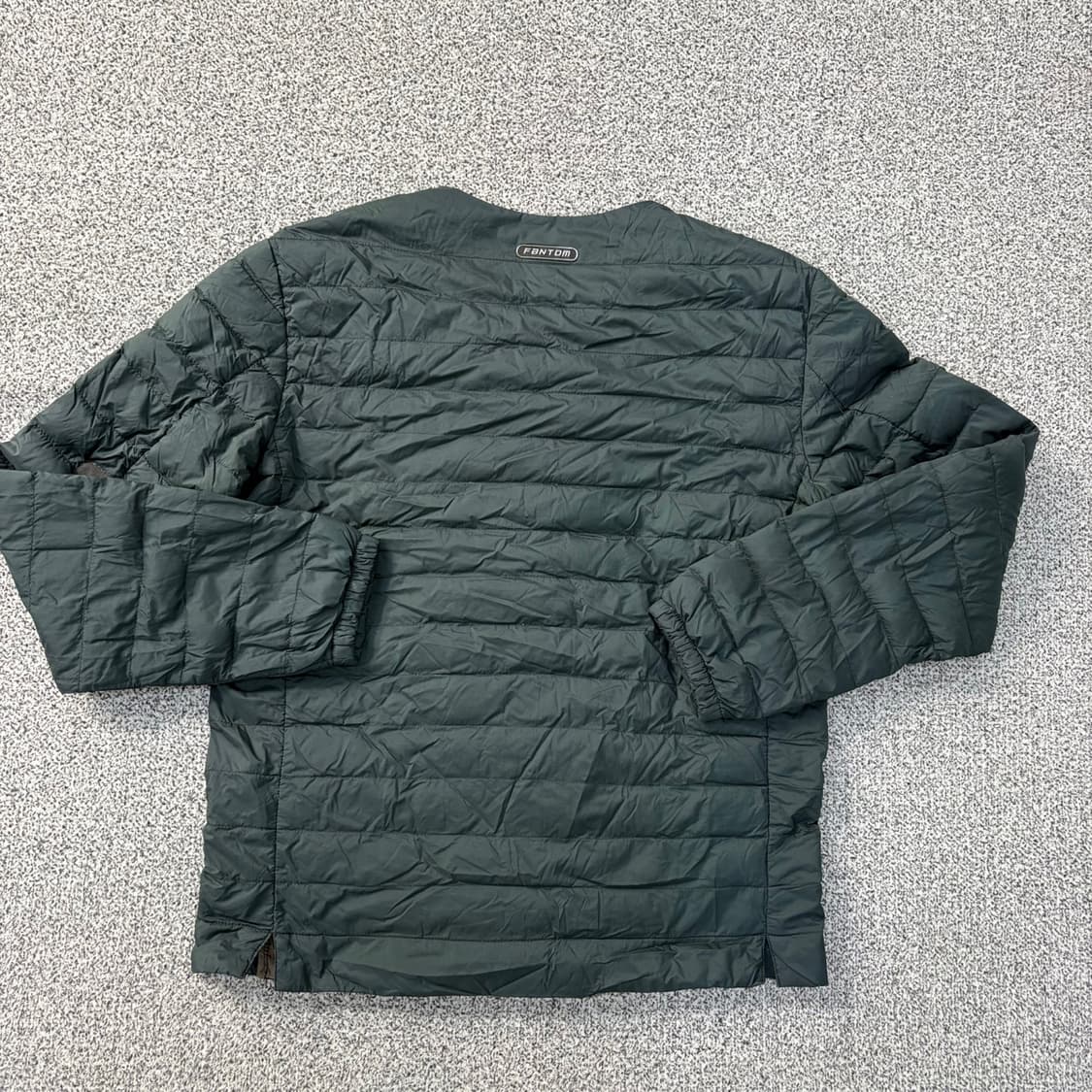 실측확인 유니클로 브이넥 경량 패딩 0428J 상품이미지3