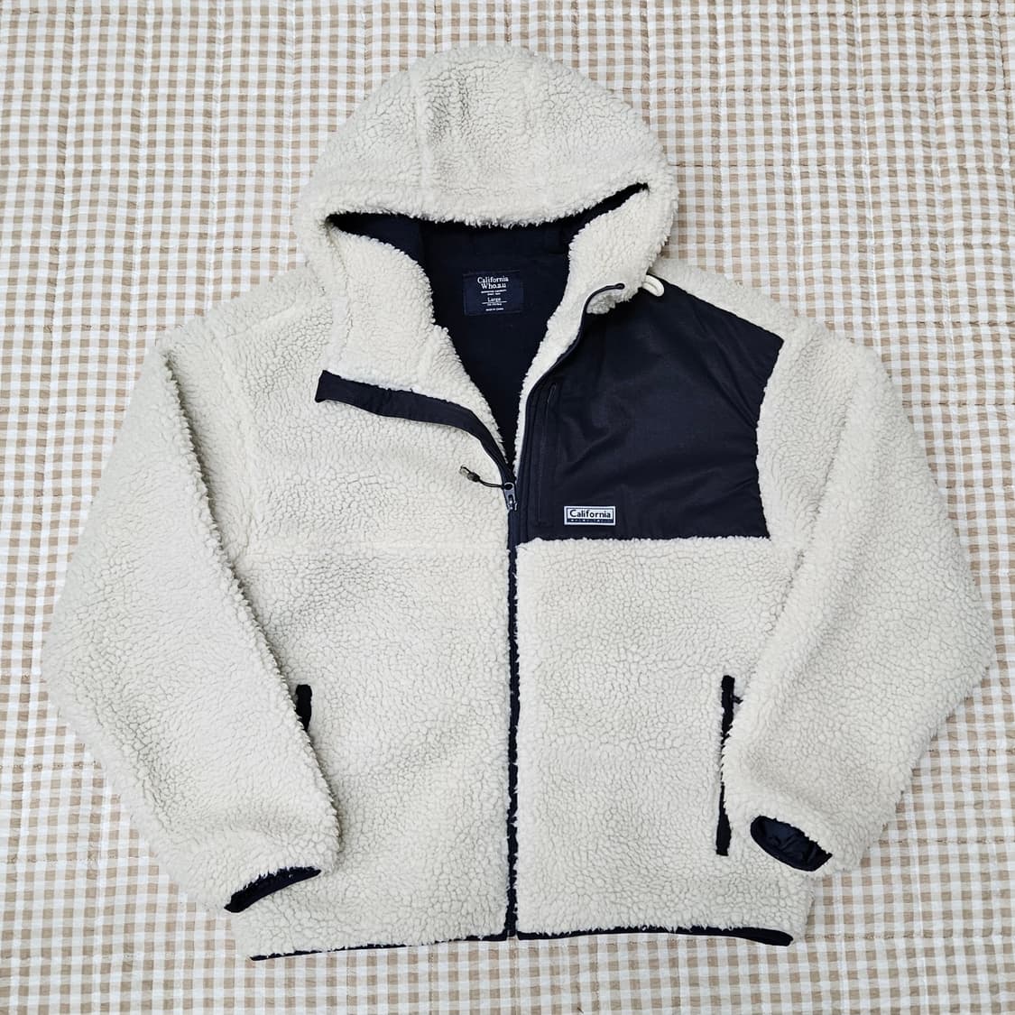 후아유 플리츠 겨울 후드집업 남자100 상품이미지1