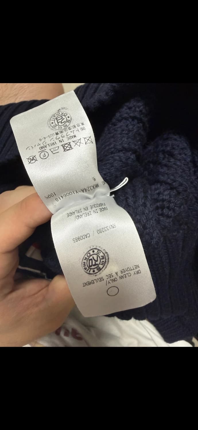 (정품) 톰브라운 케이블 니트 상품이미지2