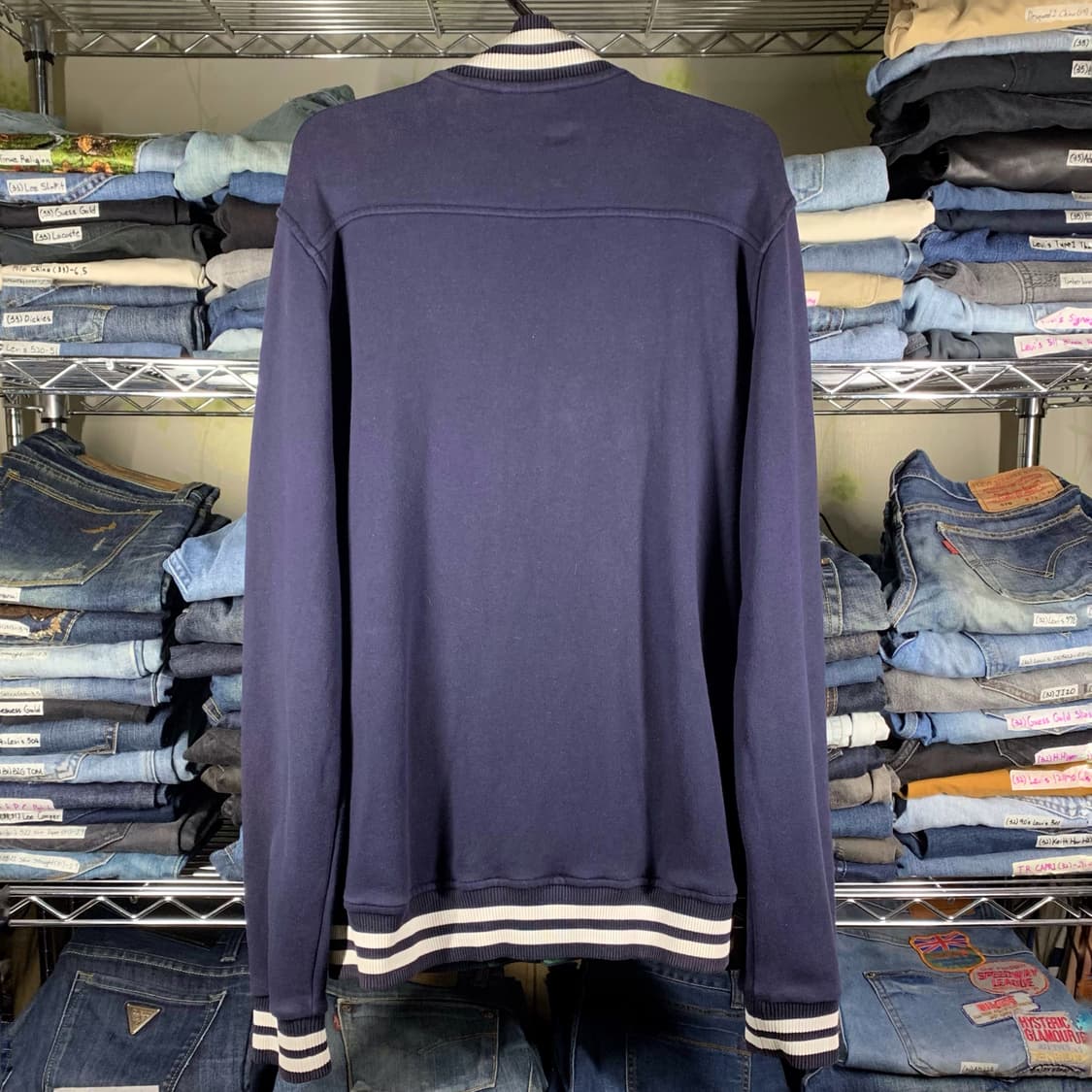 [L] 라코스테 스몰로고 코튼 바시티자켓 상품이미지3