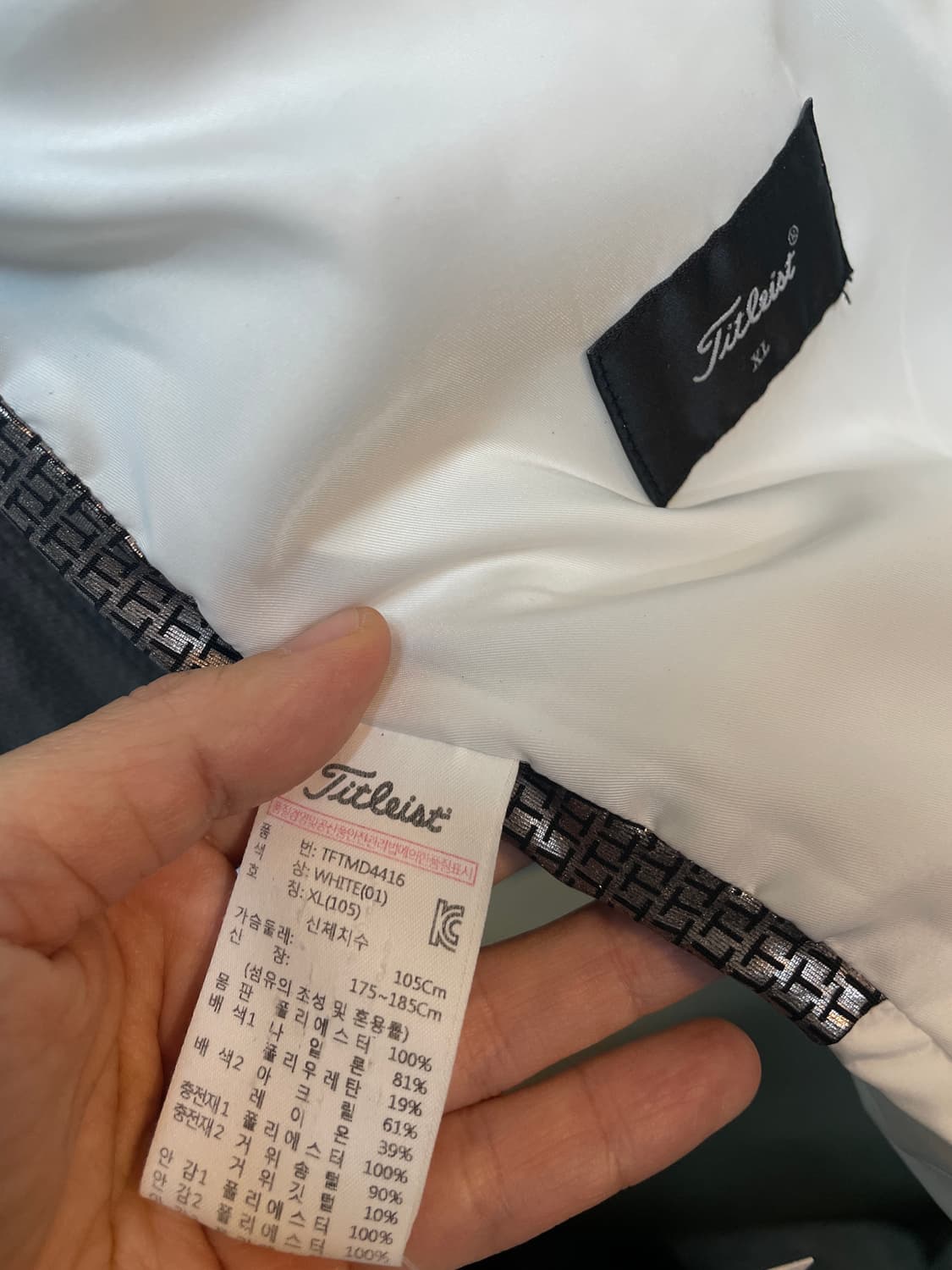 타이틀리스트 구스 경량 자켓 상품이미지8