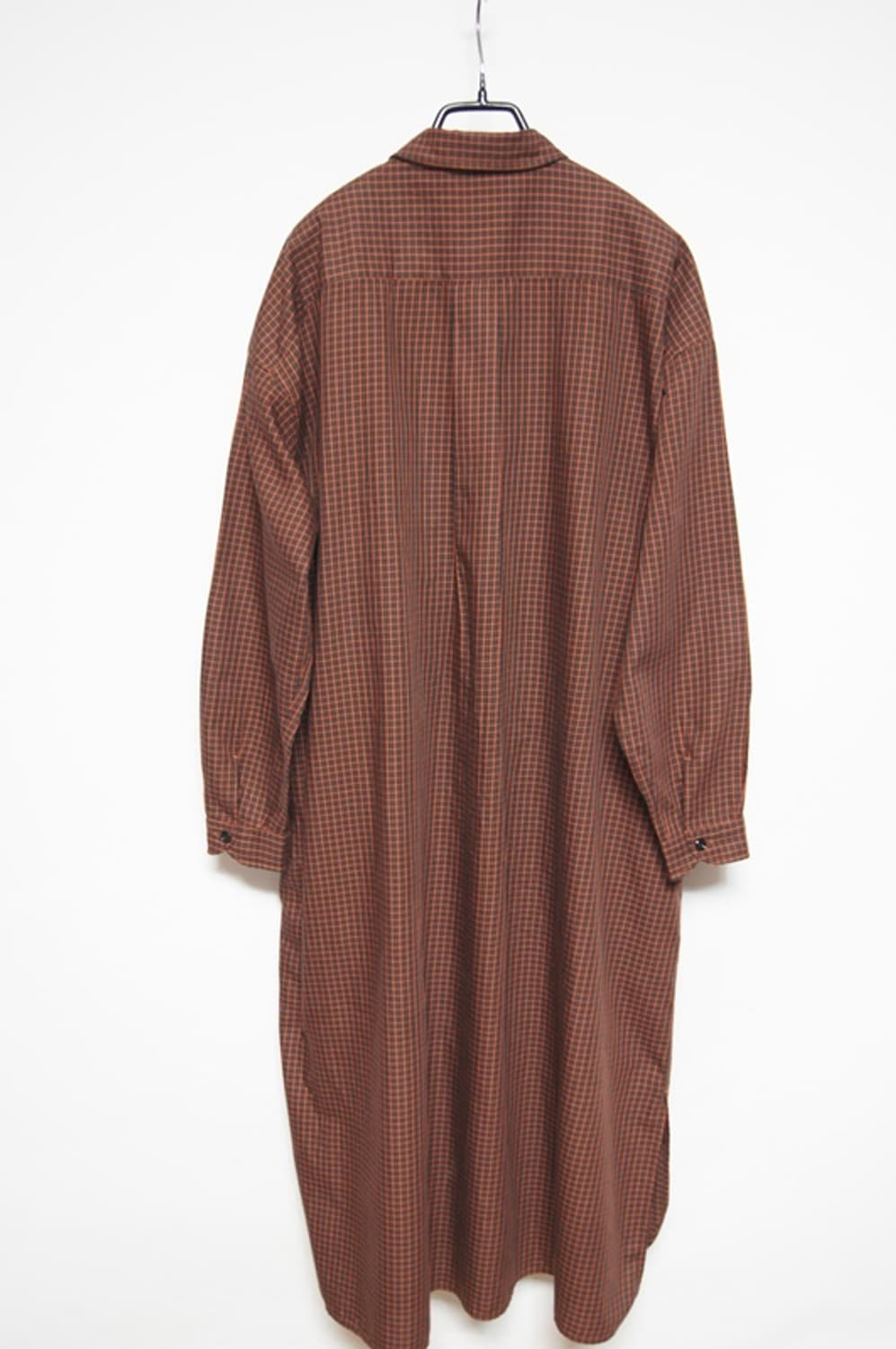 DANTON 정품 체크 셔츠 원피스 상품이미지7