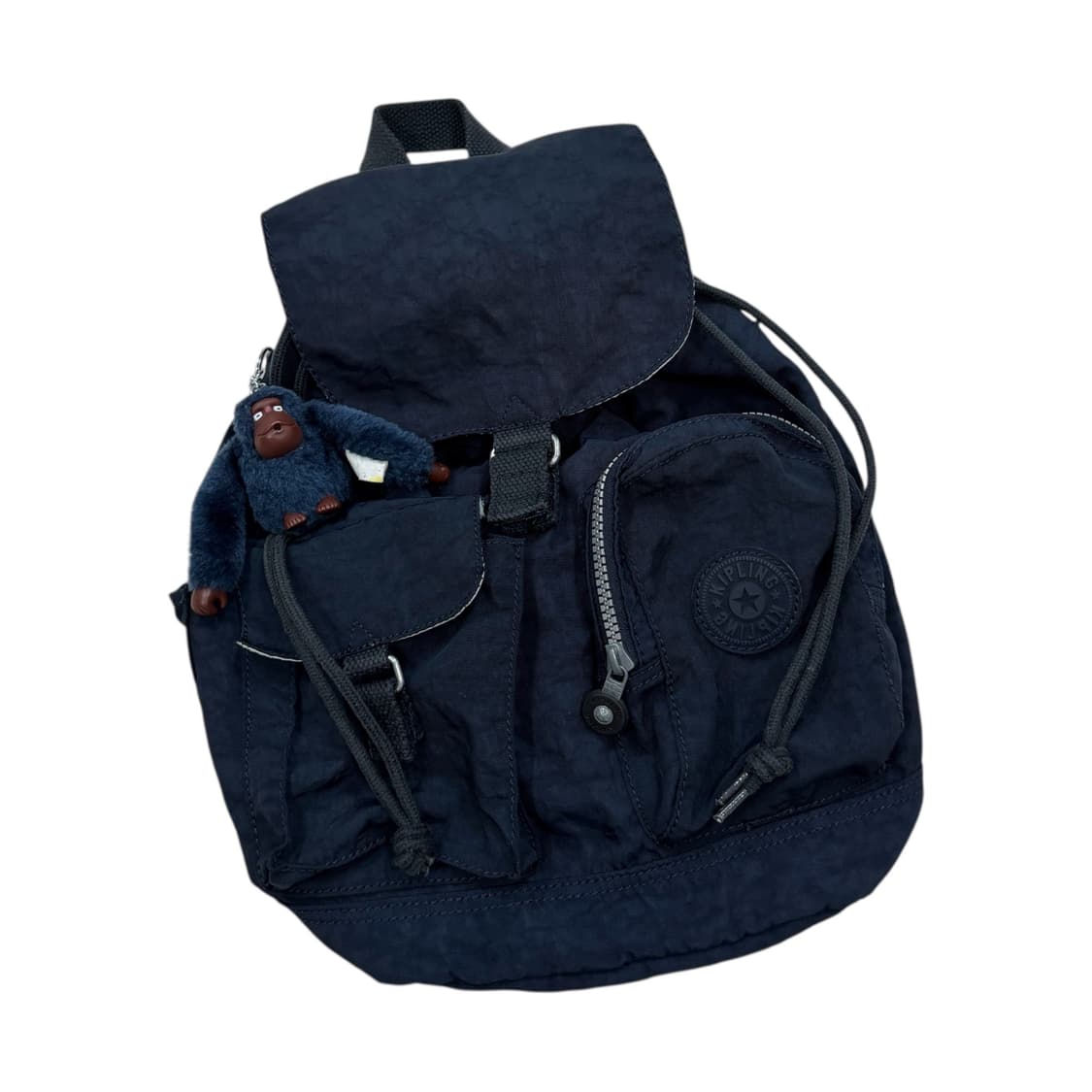 키플링 빈티지 복조리 모리걸 Y2K 포켓 미니백팩 가방 네이비 블루 상품이미지2