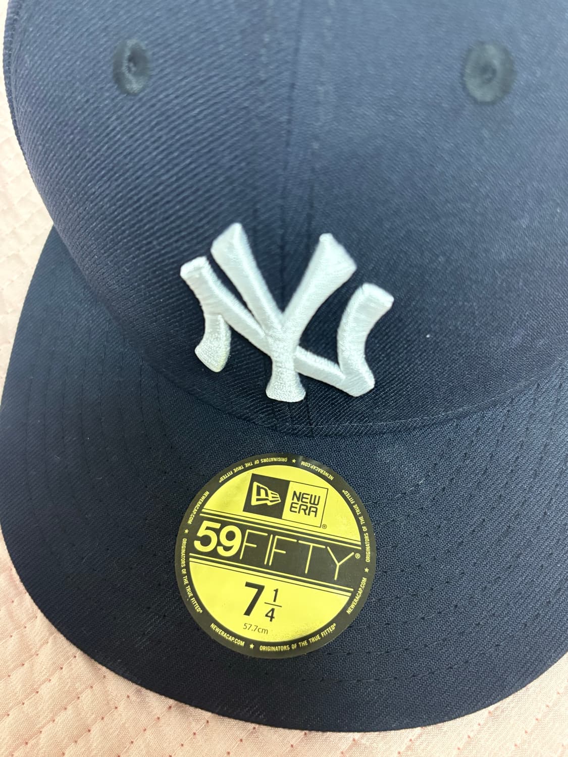 뉴에라 59피프티 MLB 어센틱 뉴욕 양키스 게임 네이비 상품이미지5