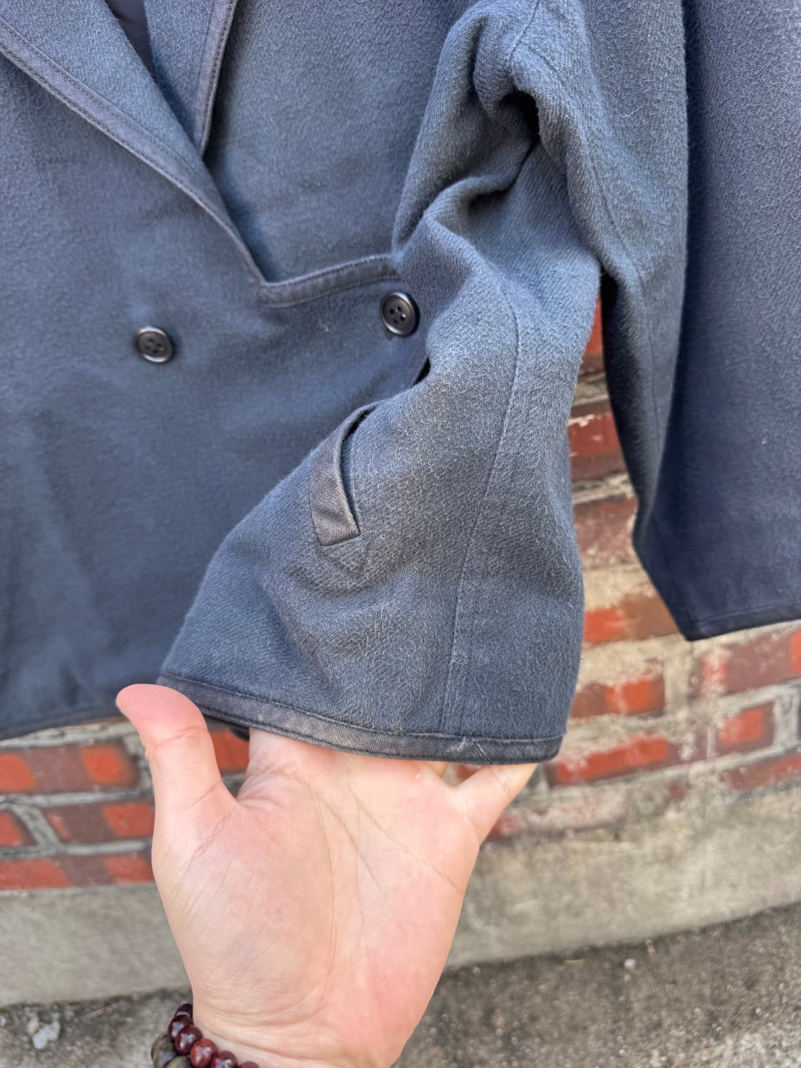 80s 이세이미야케 스포츠 더블브레스티드 자켓  상품이미지7