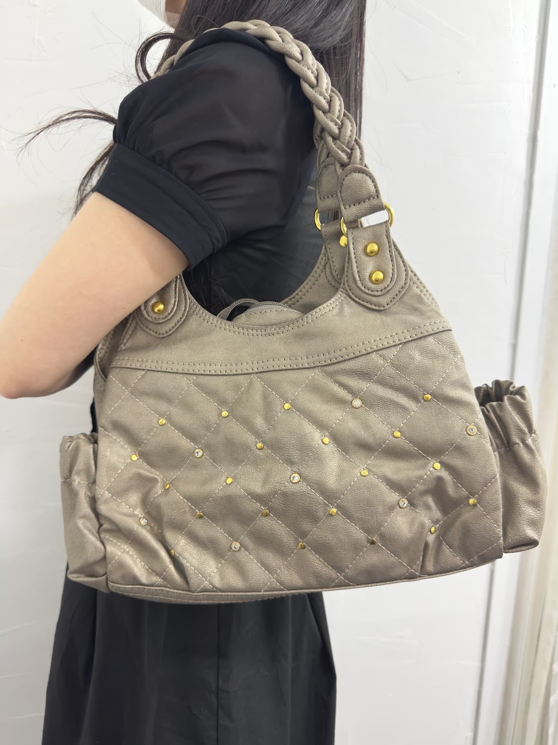 cubic leather bag 상품이미지5
