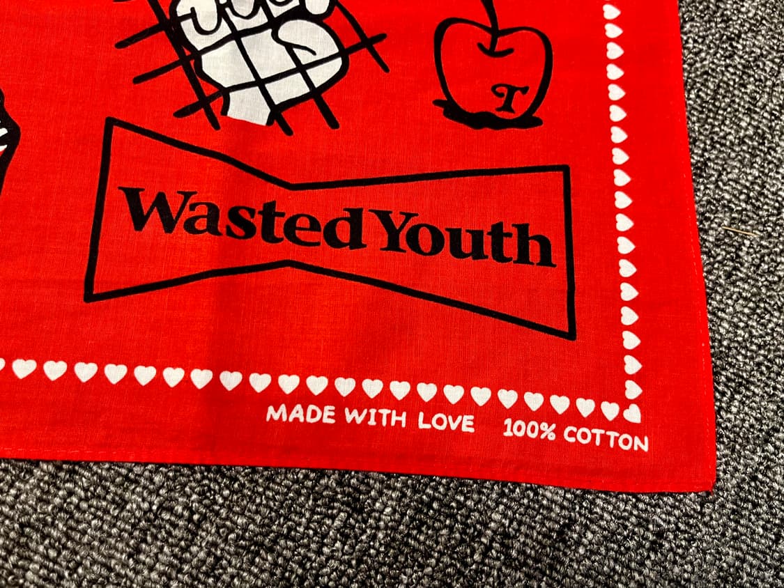 베르디 Girls Don't Cry 레드 반다나 상품이미지3