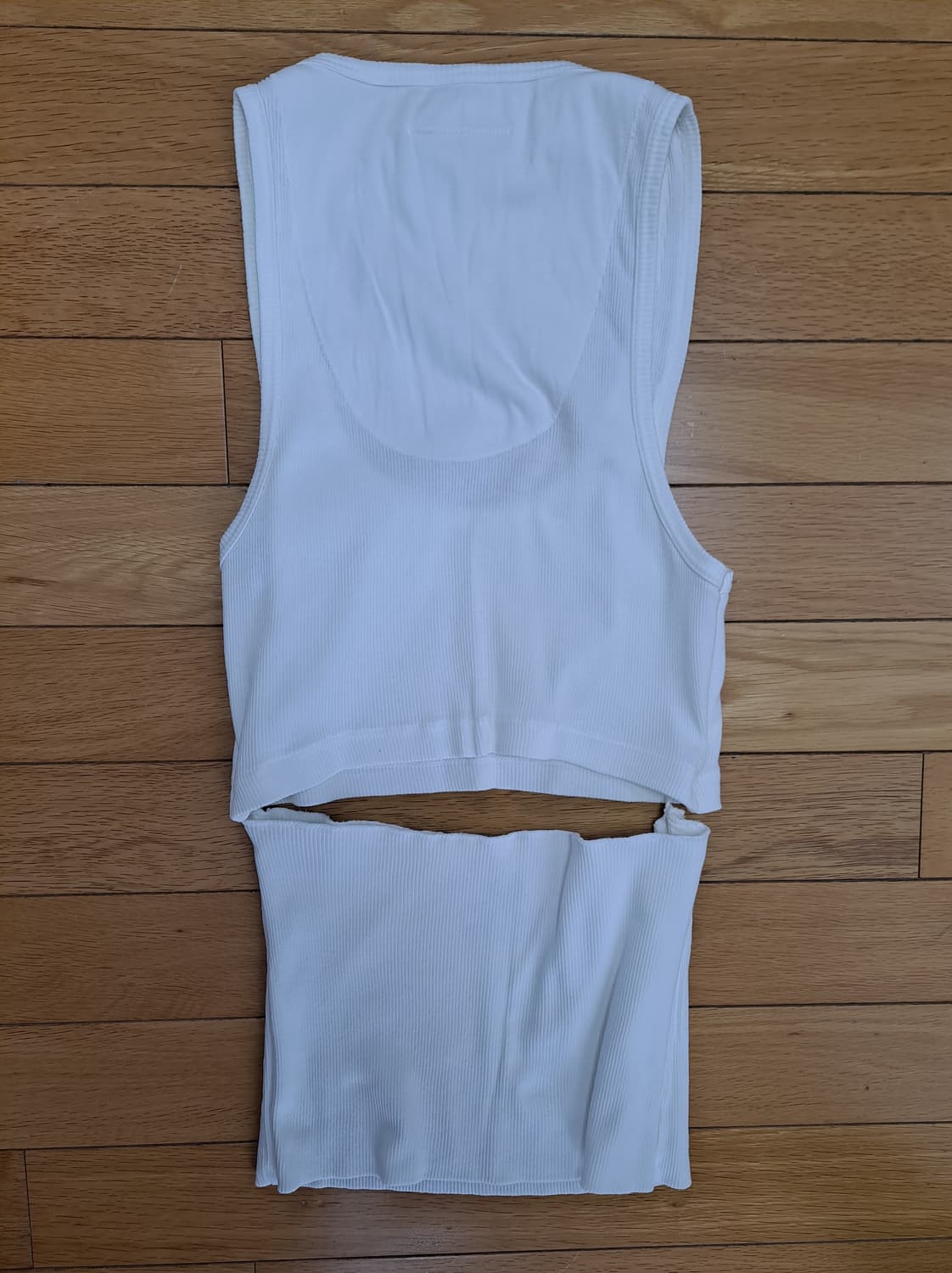 MM6 메종 마르지엘라 여성 립 나시 탑 세트 L 상품이미지3