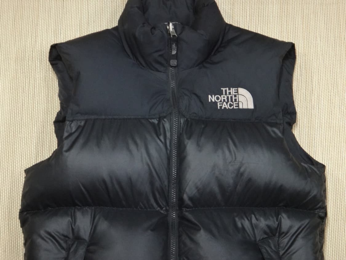 (S/90) 노스페이스 남성 눕시 구스다운 패딩 베스트 상품이미지3