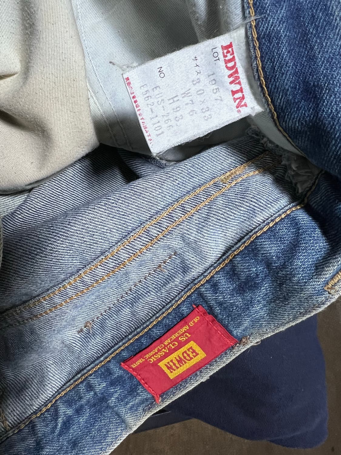 Edwin No.607 w30 상품이미지5