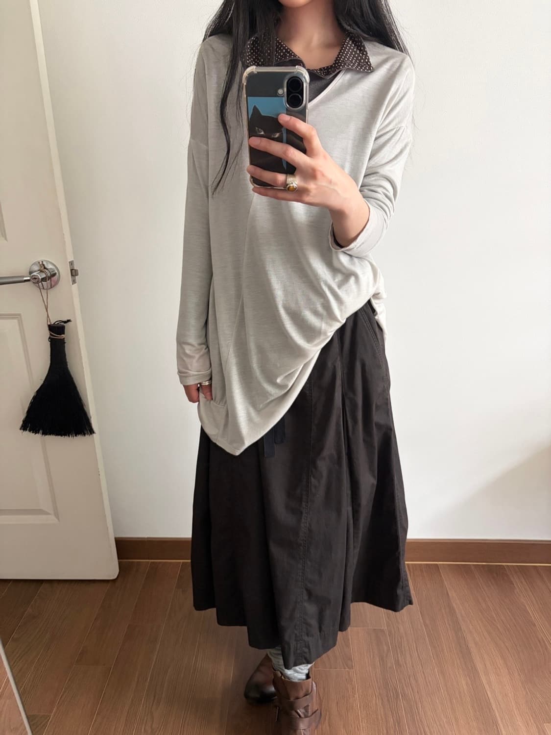 asymmetric long sleeve 상품이미지6