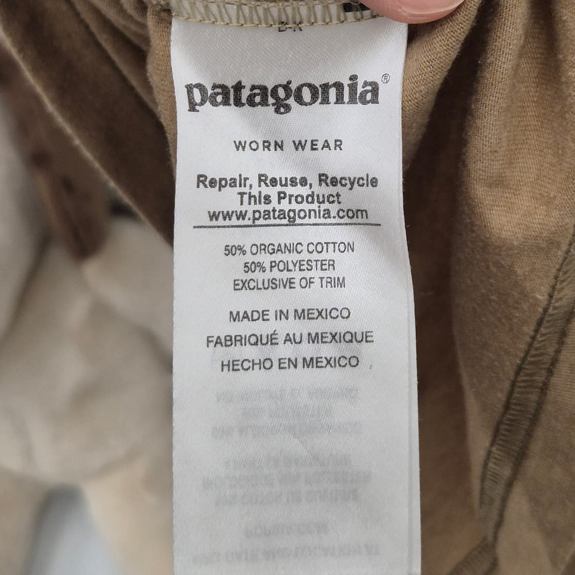 파타고니아 슬림핏 반팔티 M 상품이미지5