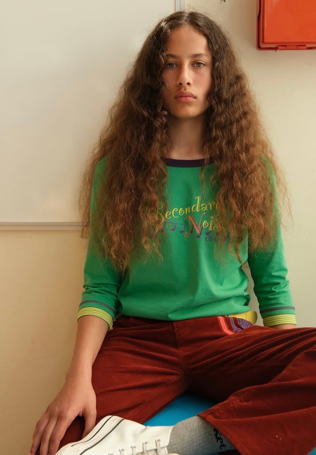 Teket Flow Note L/S Tee green 상품이미지1