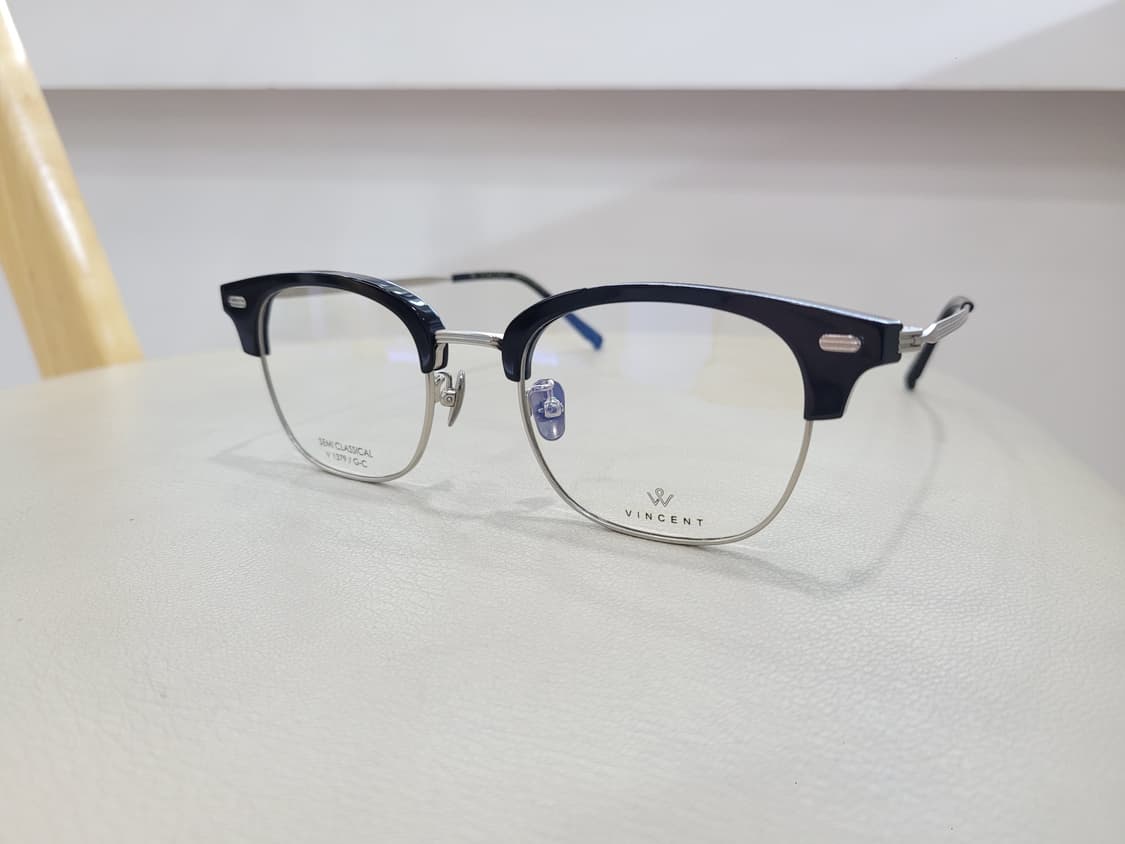 빈센트1379 실버하금테 상품이미지9