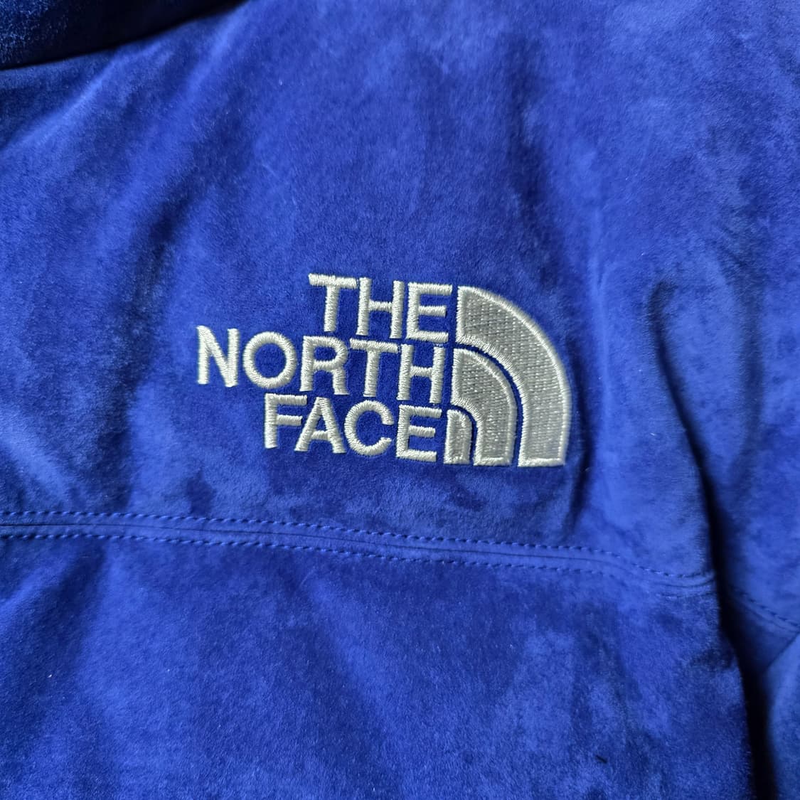 슈프림 × 노스페이스 스웨이드 눕시 L 상품이미지2