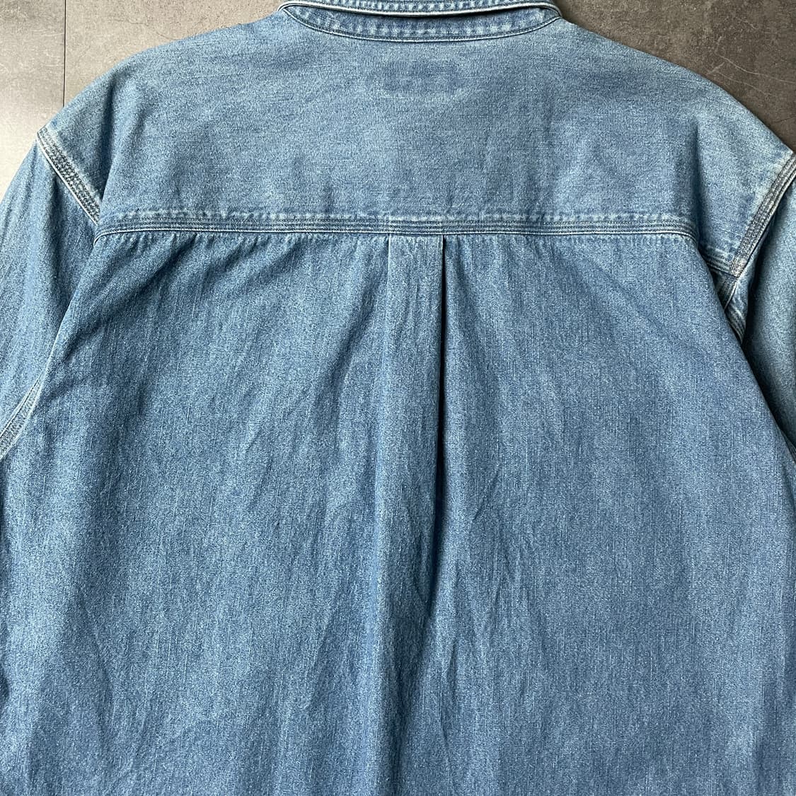 CARHARTT 00s 칼하트 코튼 데님 워크 셔츠 A00919 상품이미지7
