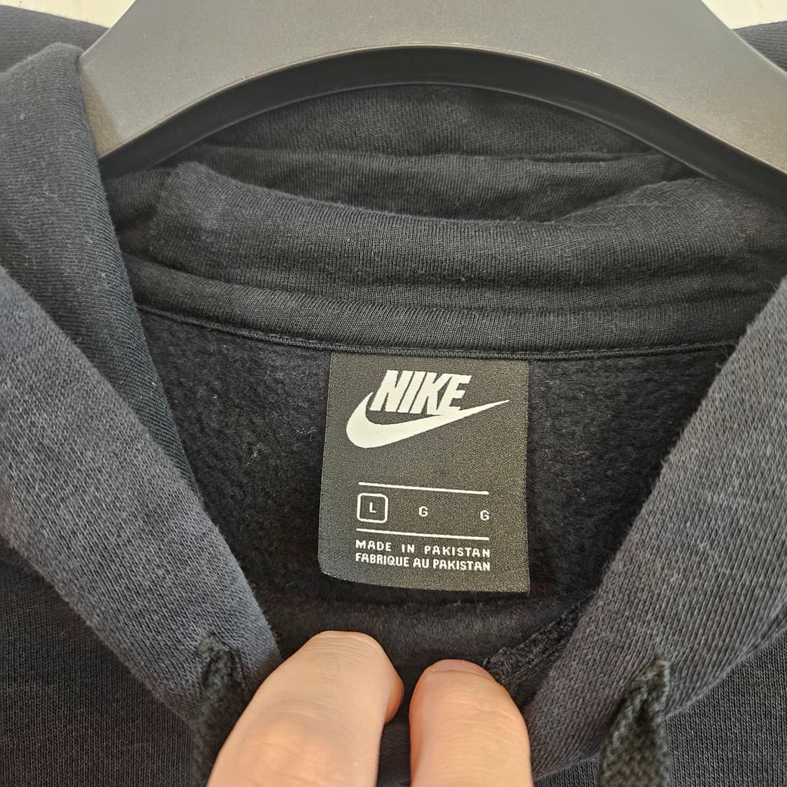 나이키 JUST DO IT 패치 후드티 L 상품이미지3