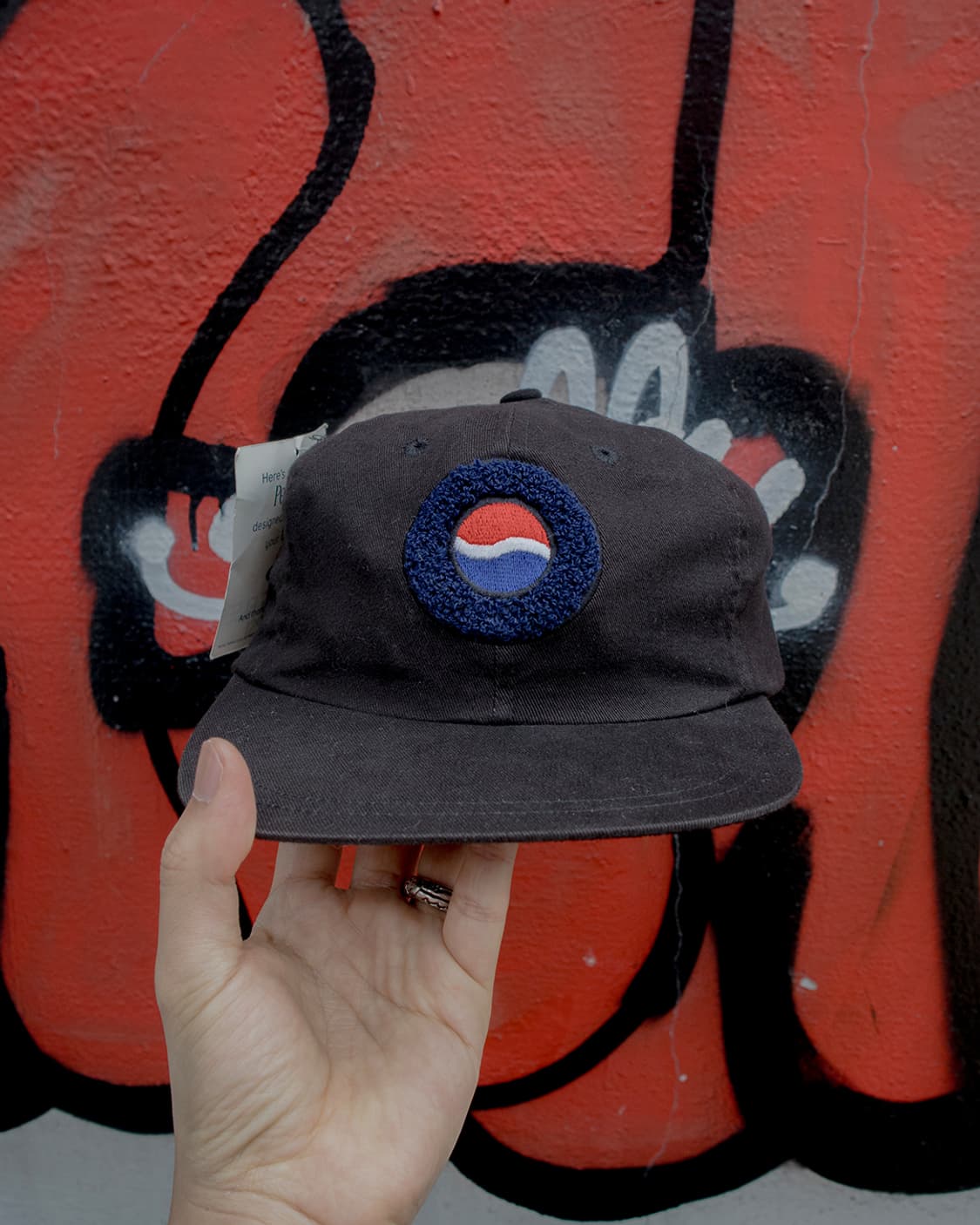 90s Vintage Pepsi logo 캡 상품이미지1
