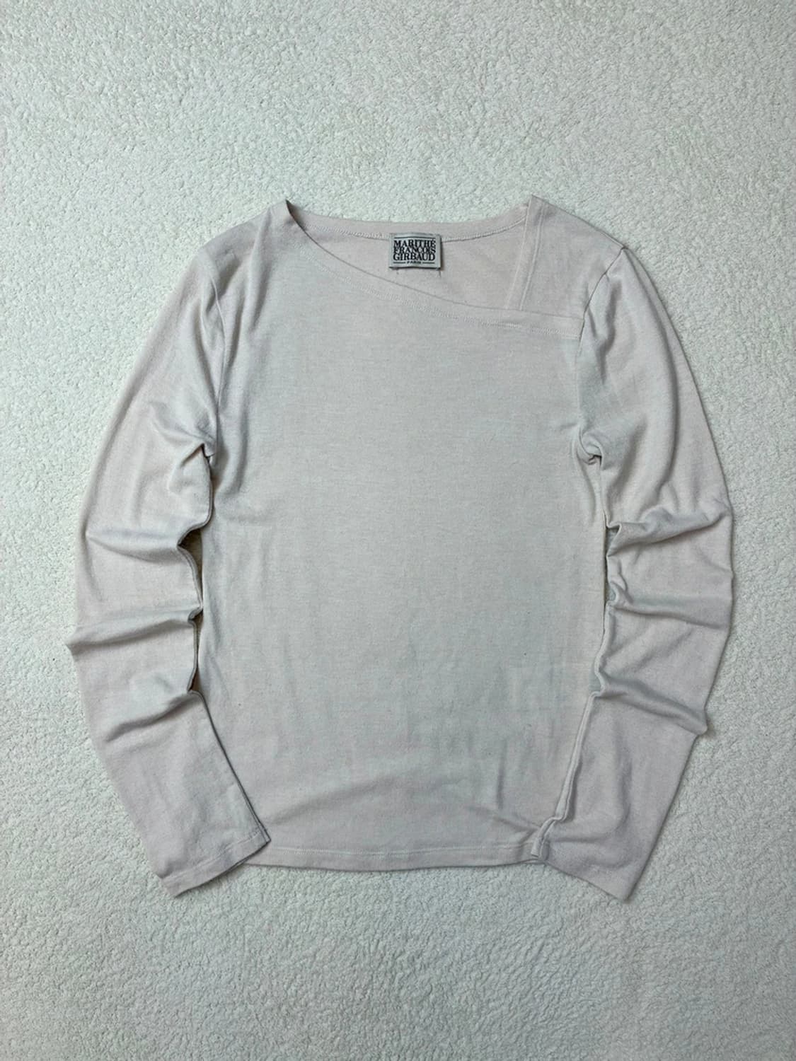 마리떼프랑소와저버 W넥 포인트 롱 슬리브 PN5736    상품이미지1