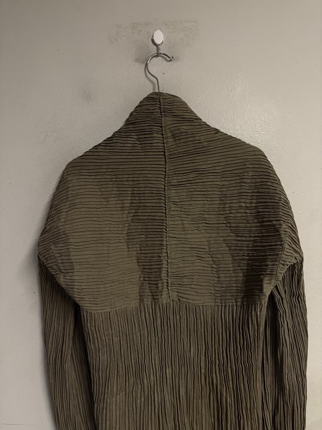 HIROKO BIS Pleated Zip-up Blouse Jacket 상품이미지5