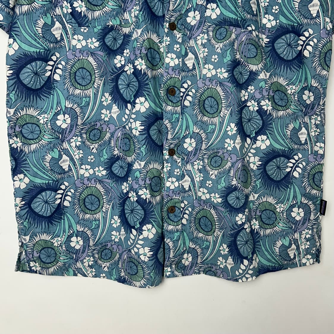 [patagonia] 파타고니아 플라워 패턴 반팔 셔츠 상품이미지3