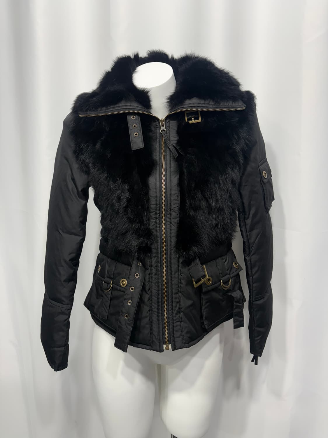 🎸블랙 퍼 패딩🎸 상품이미지6