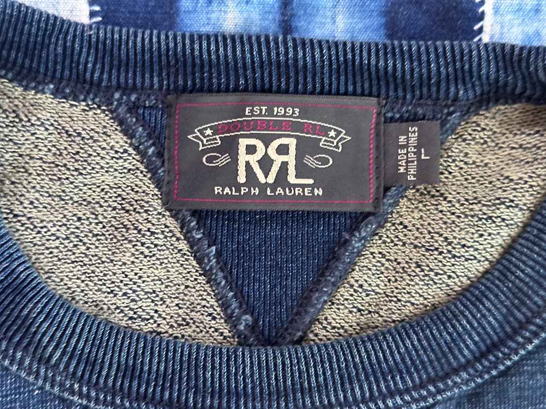 Rrl 인디고 맨투맨 상품이미지3