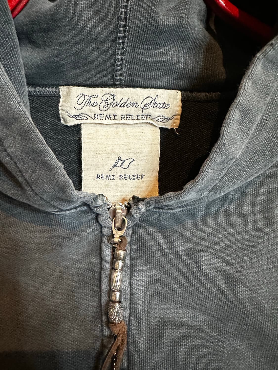 Remi relief 후드집업 블랙 상품이미지2