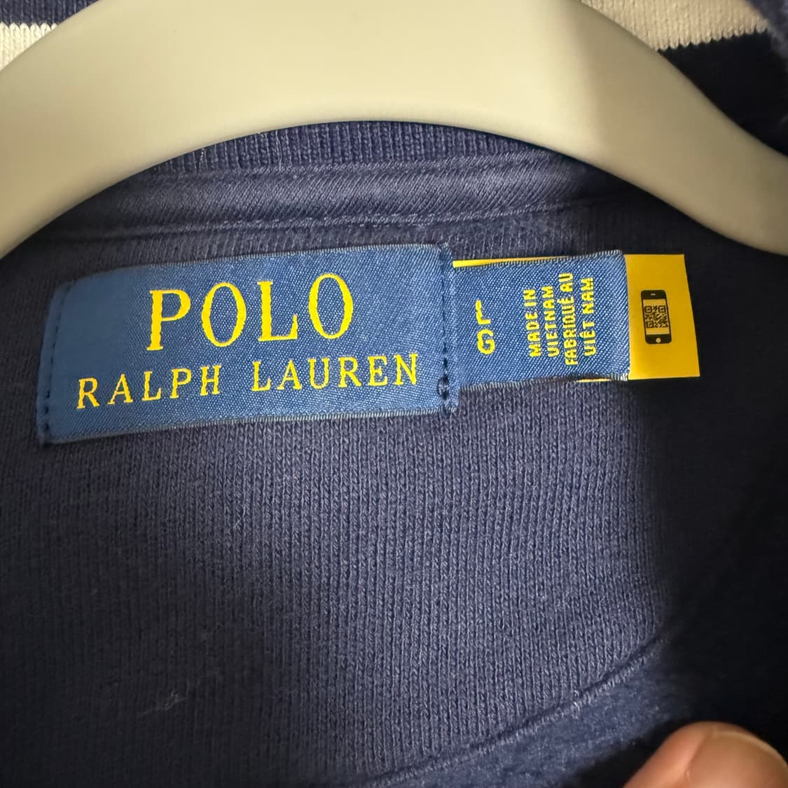 폴로 호주 오픈 플리스 베이스볼 자켓 L 네이비 상품이미지4