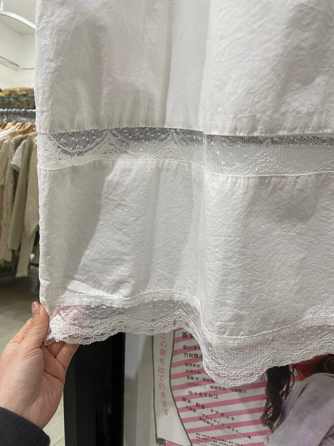 White lace onepiece 상품이미지9