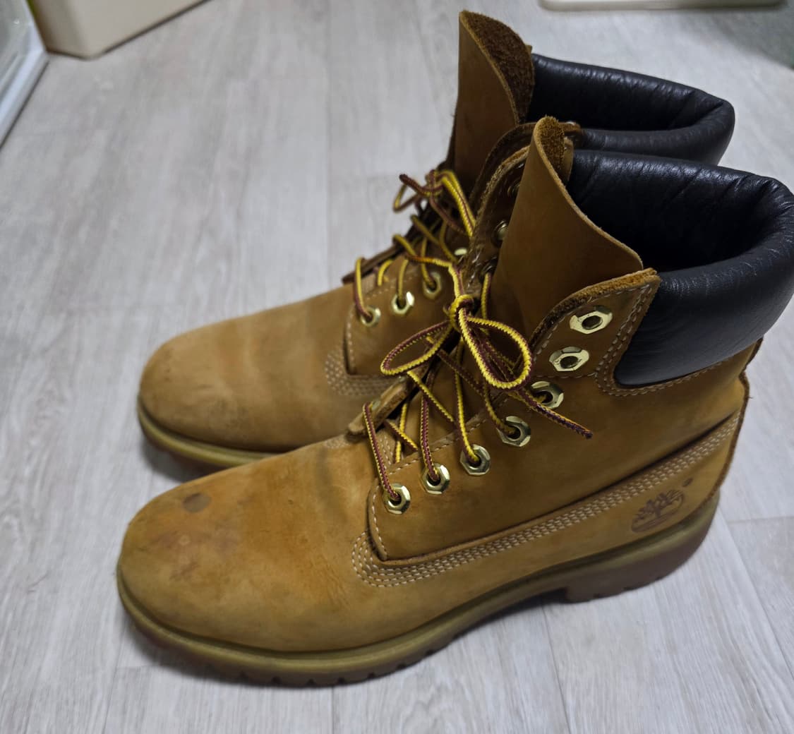 팀버랜드 프리미엄 옐로우 워커 부츠 7.5M사이즈 팝니다. 상품이미지4