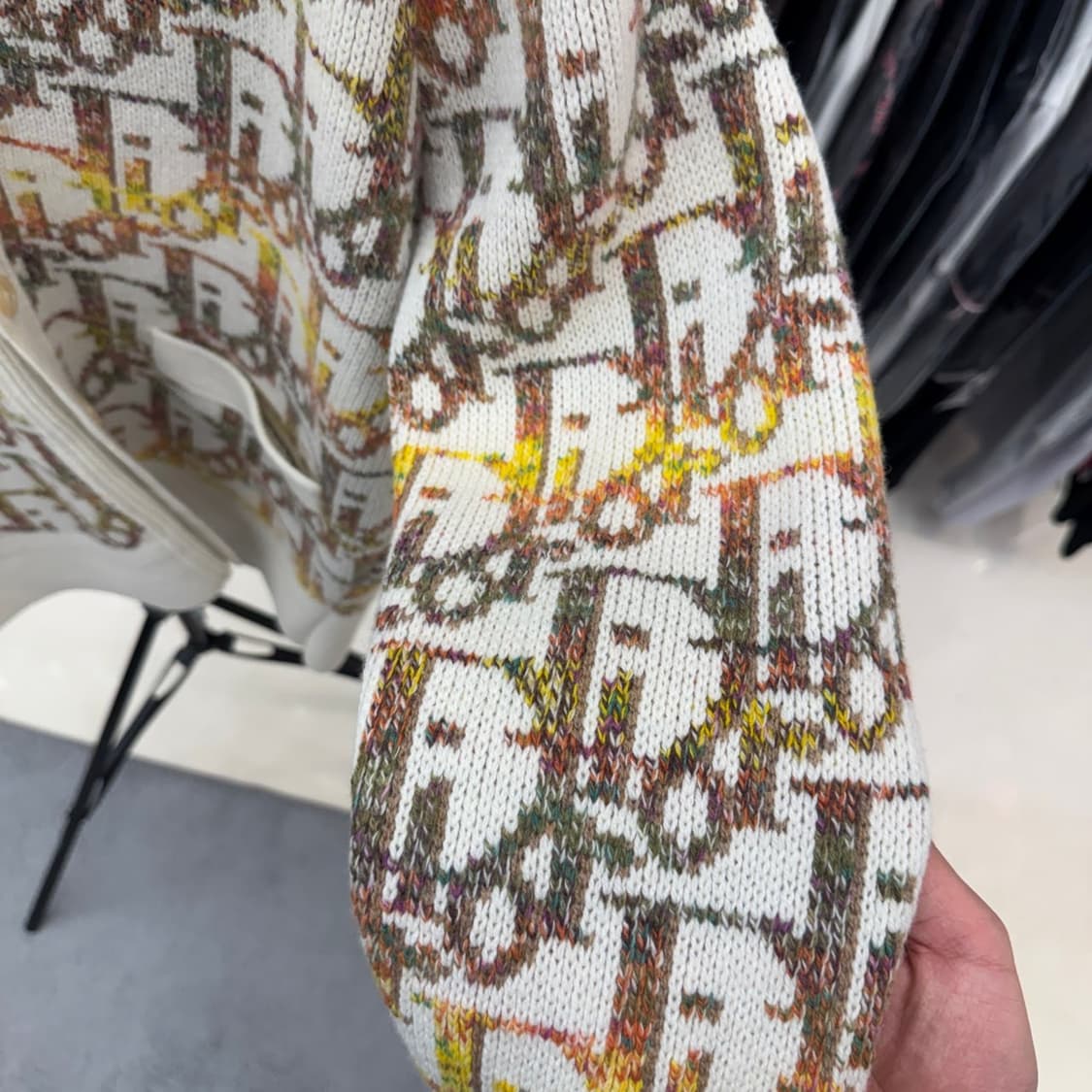 [리오브전포점] 디올 오블리크 자카드 가디건 상품이미지3