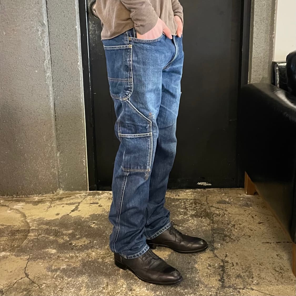 준야와타나베 카펜터 데님 팬츠 상품이미지1