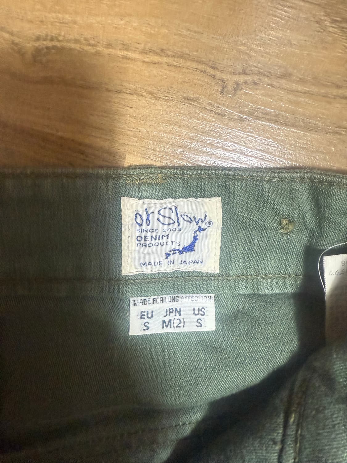 오어슬로우 퍼티그 오리지날 2사이즈 상품이미지3