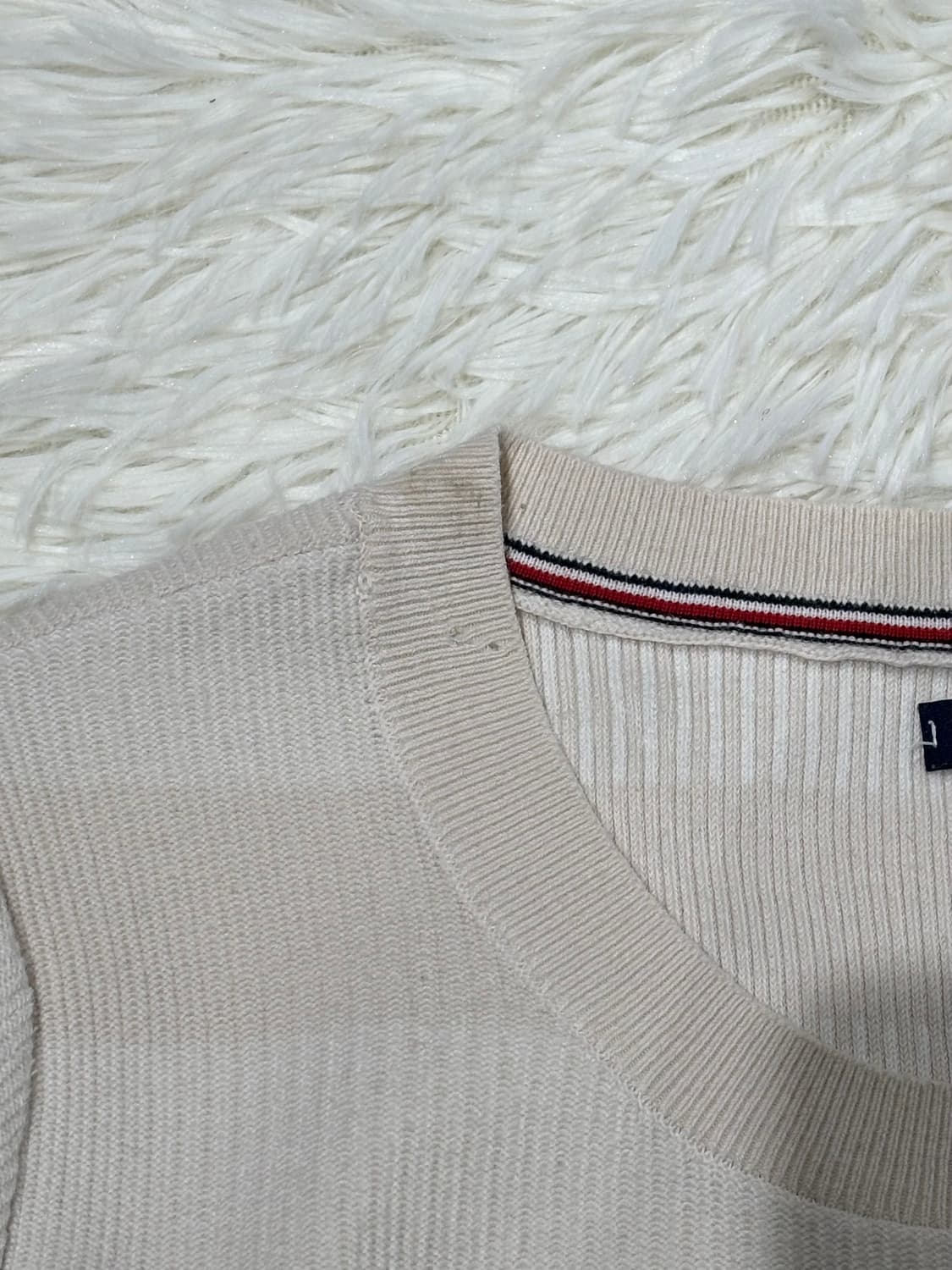 타미힐피거 스몰로고 스프라이트 반팔 니트 상품이미지8