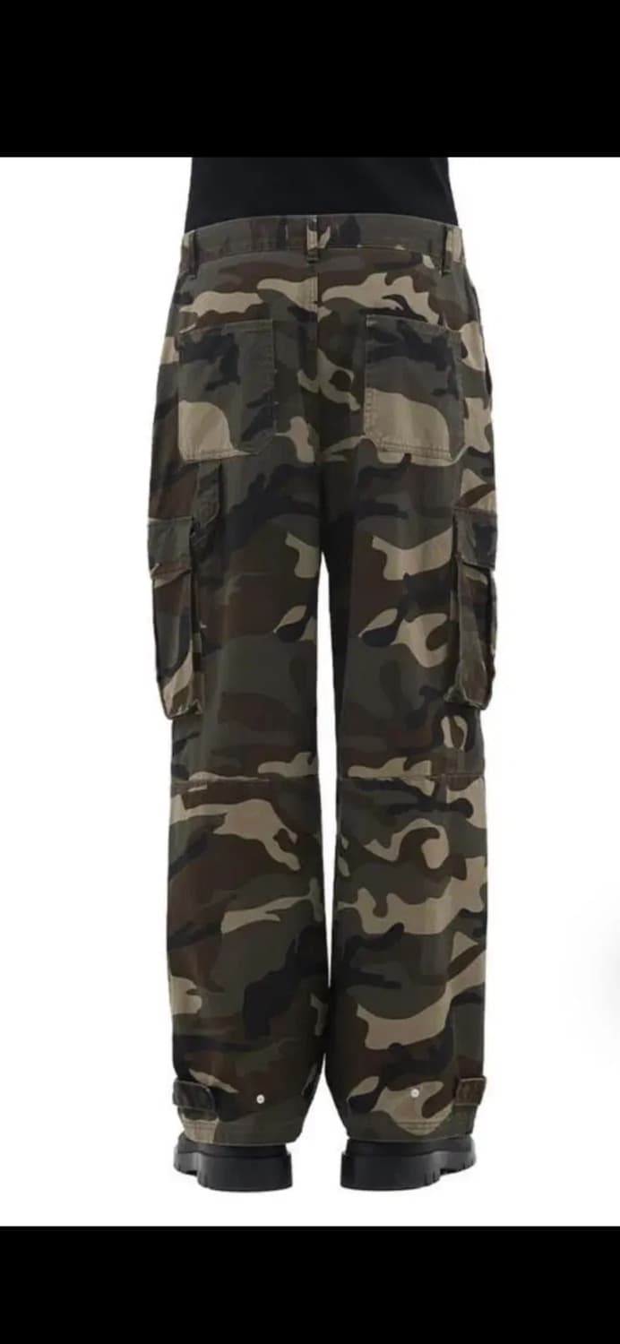 애드리엘로스 유틸리티 와이드 카고 카모팬츠 L size 새상품 상품이미지4