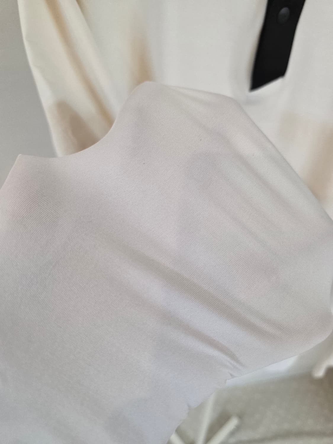 PXG 화이트/블랙 카라 골프티셔츠 M 상품이미지4