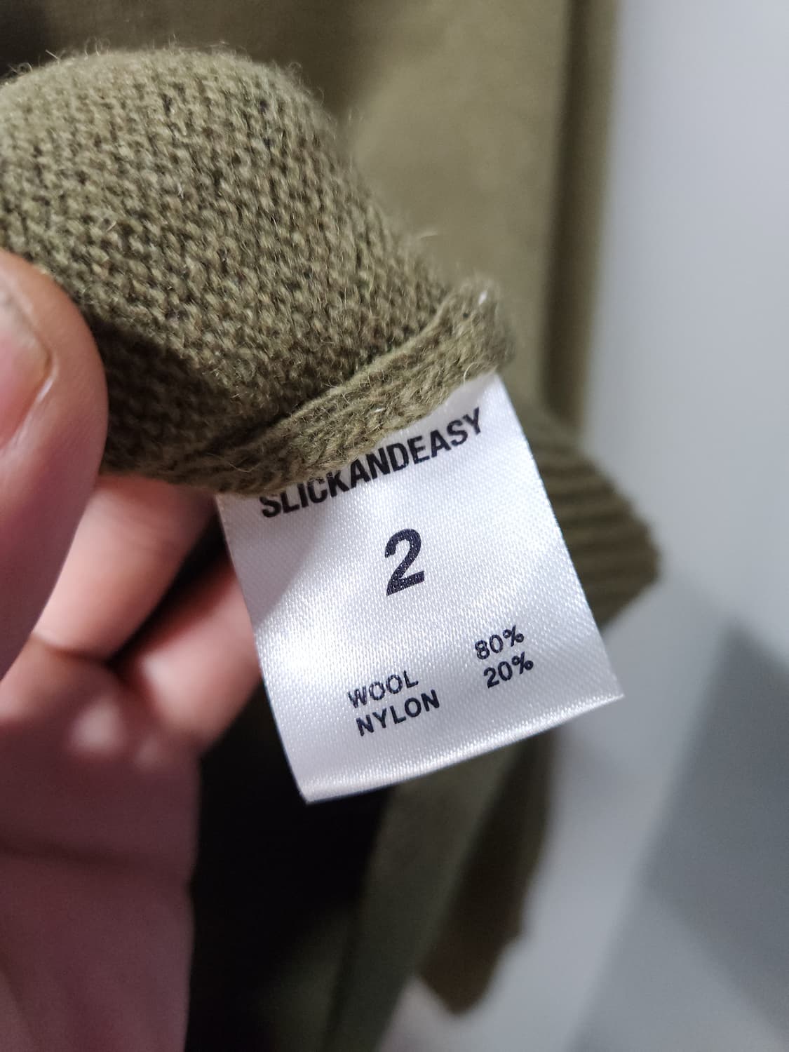 슬릭앤이지 봉 니트 새상품 상품이미지6