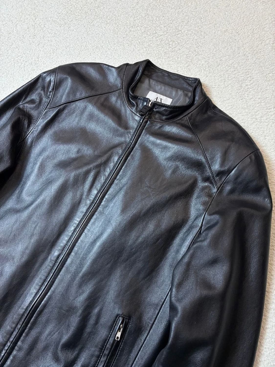 아르마니 익스체인지 00's 싱글 양가죽 자켓 PN6801 상품이미지2
