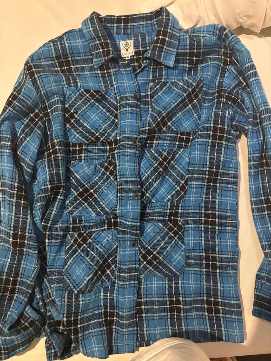 남이서팔 플란넬 6포켓 셔츠 M 상품이미지1