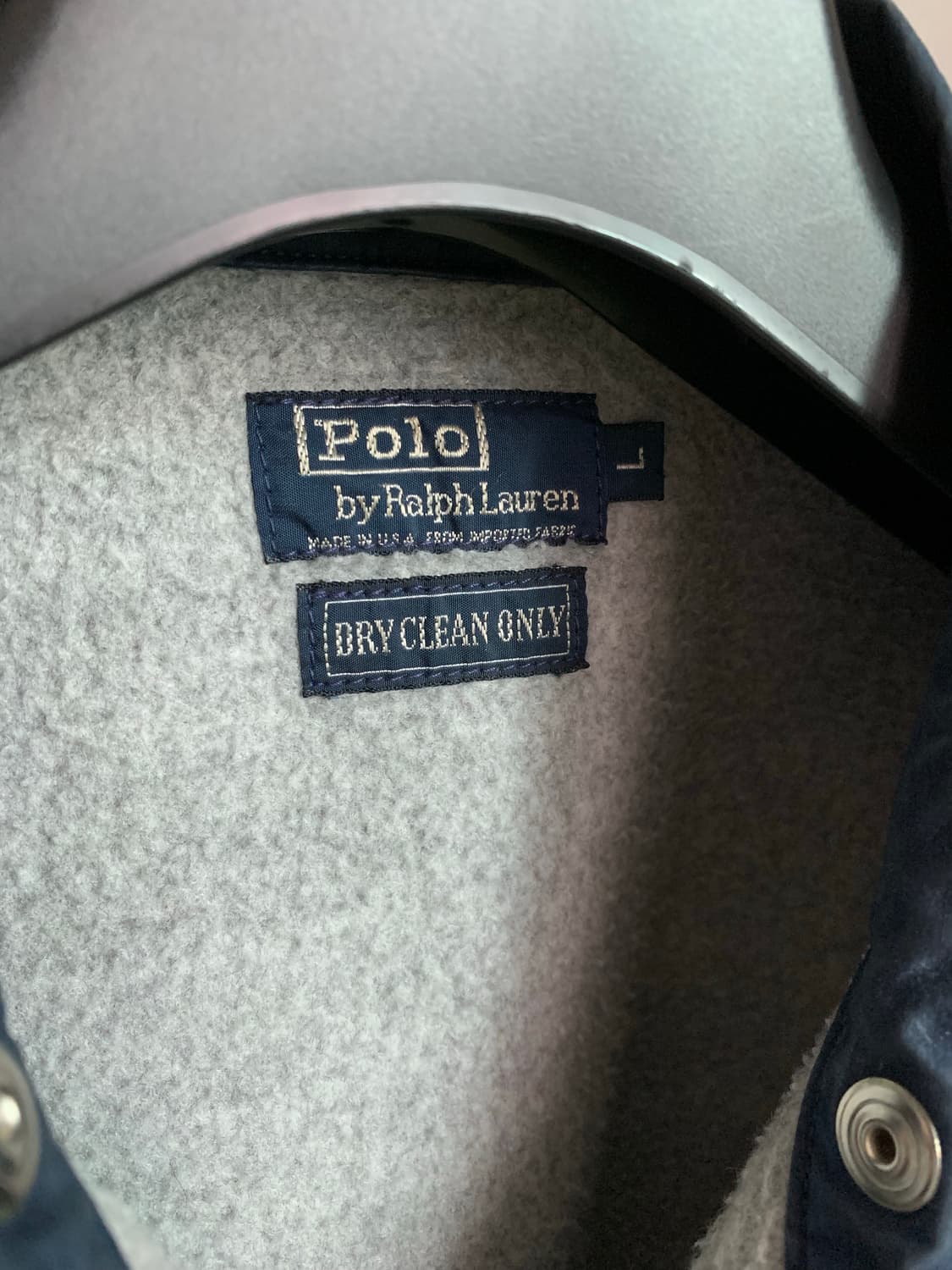 80년대 폴로 랄프로렌 플리스 자켓 L 상품이미지4